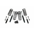 Maxtrac Suspension 2/4 LOWERING KIT W- MAXTRAC SHOCKS 2009-18 RAM 1500 2WD V-8 4 DOOR ONLY K332924-8